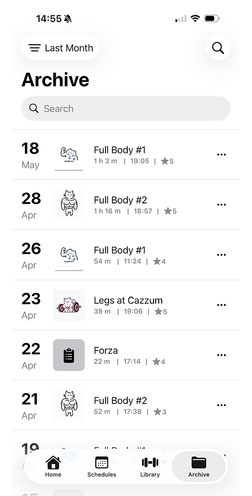 See progress
